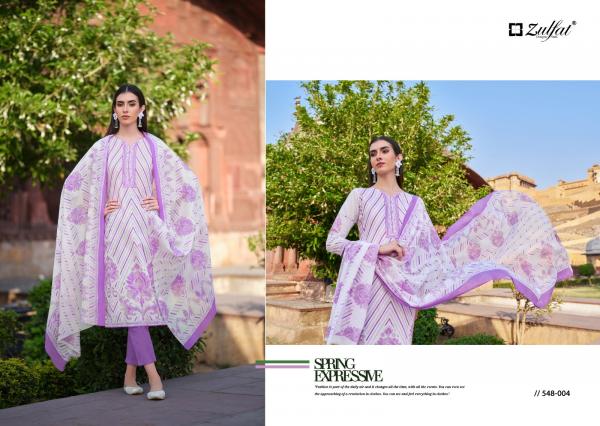 Zulfat Farhana Vol 6 Cotton Printed Dress Material Collection